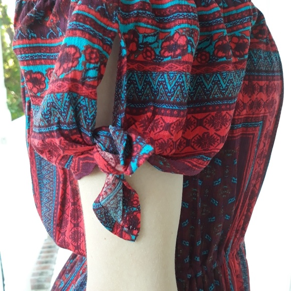 Francesca Store/Multi-Color Romper/Sz XS - Picture 3 of 6